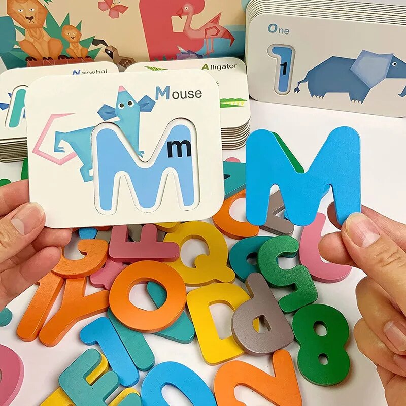 Montessori Alphabet Numbers Fl - Kids Education Number ulasan dan harga