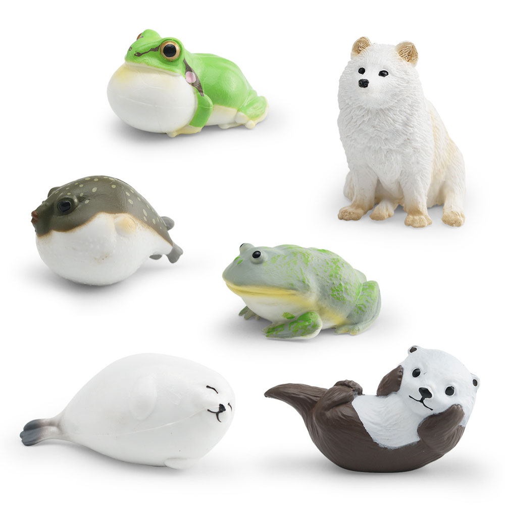 Realistic Wild Animal Figures  - Kids First Education ulasan dan harga