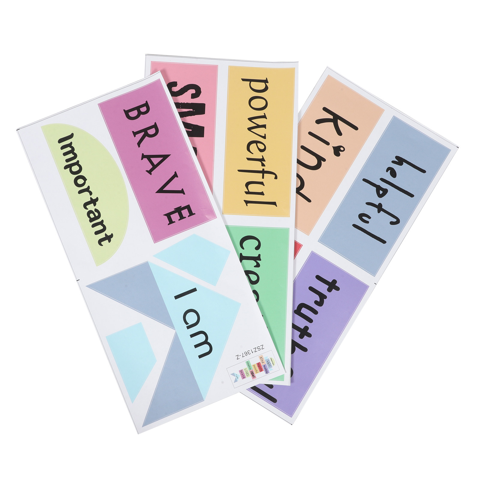 3pcs Motivational Rocket Floor - Kids Education Motivation ulasan dan harga