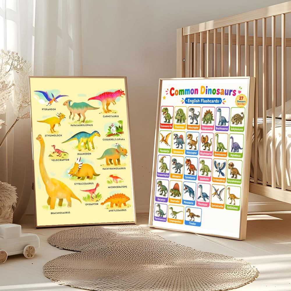 Art Dinosaur Names Chart Poste - Kids Education Name ulasan dan harga